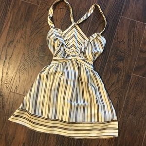 BCBG Max Azria satin halter